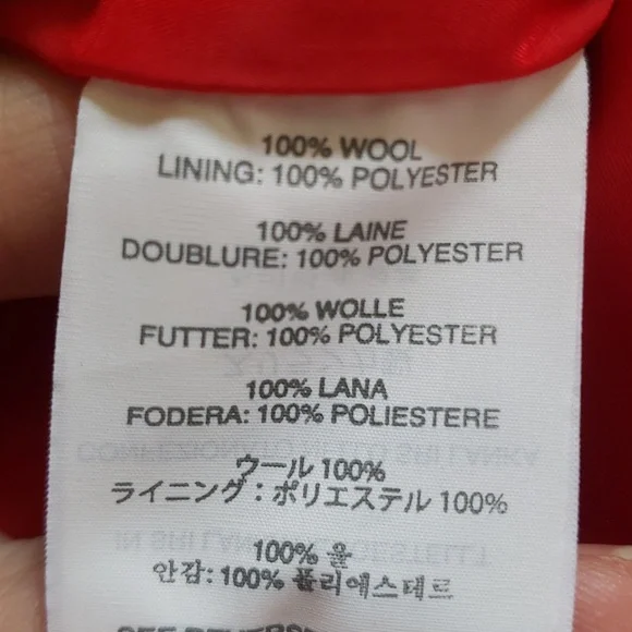 Vintage J.CREW Wool No. 2 Pencil Skirt Red - Picture 11 of 14